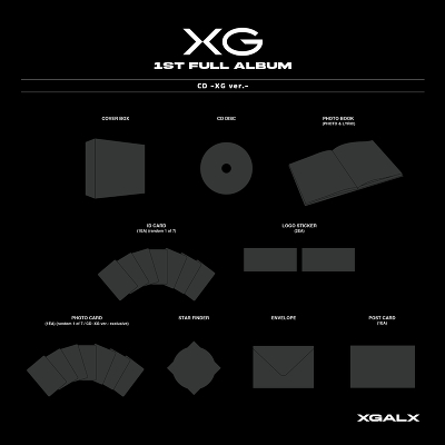 XG サイン CD ALPHAZ限定】XG 6th Single 'MILLION PLACES' XG直筆サイン入り