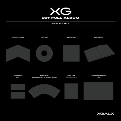 VINYL -XG ver.-】1st Full Album｜XG｜mu-moショップ