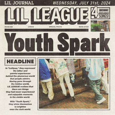 Youth Spark(CD)[特典:チェキ風カード付]｜LIL LEAGUE from EXILE TRIBE｜mu-moショップ