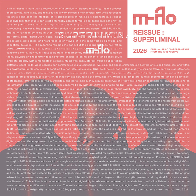�y���񐶎Y����zSUPERLIMINAL(12-inch record)