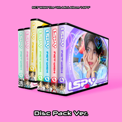 �s�V���A���R�[�h�t���t�y�؍��ՁzThe 4th Mini Album 'I SPY'�yDisc Pack Ver.(7�탉���_��)�z