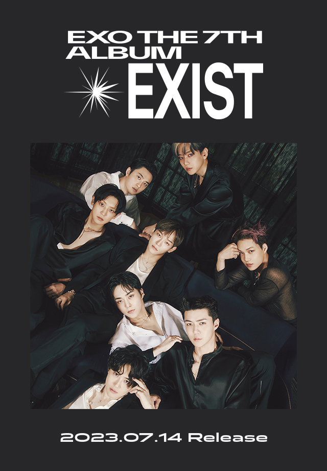 EXO The 7th Album‘EXIST’2023.07.14 Release EXO-L-JAPAN OFFICIAL SHOP / mu-mo SHOP限定特典決定！