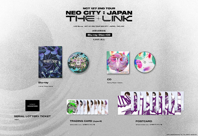 NCT 127 2ND TOUR 'NEO CITY : JAPAN - THE LINK' Blu-ray Disc+CD (スマプラ対応)