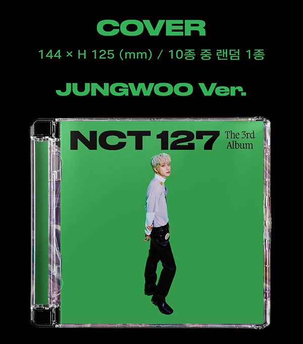 NCT 127 The 3rd Album-'Sticker'【Jewel Case Ver.】2021.09.24 