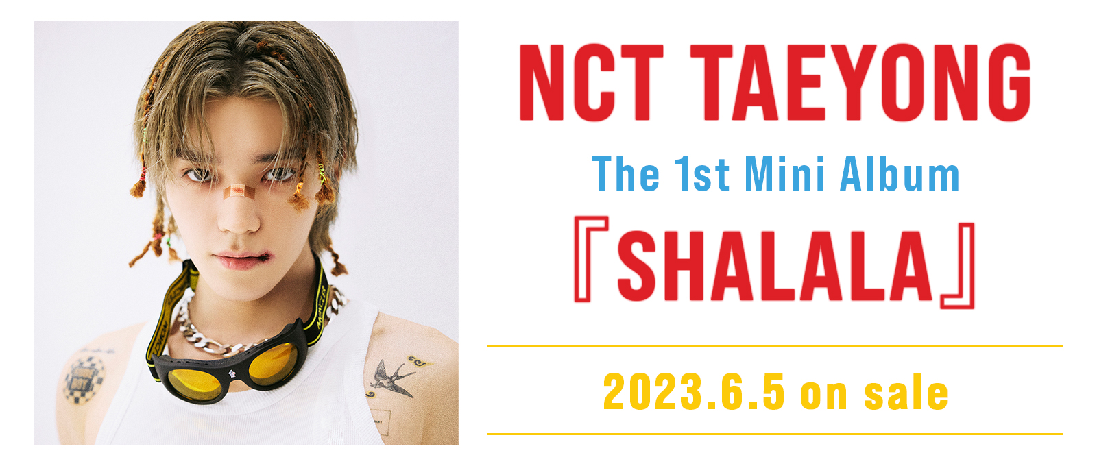 NCT TAEYONG 1st Mini Album『SHALALA』2023.6.5 on sale