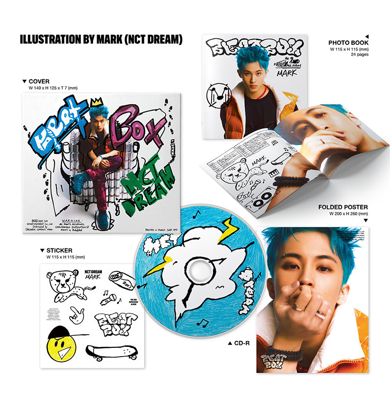 Cover PhotoBook CD-R Folded Poster Sticker