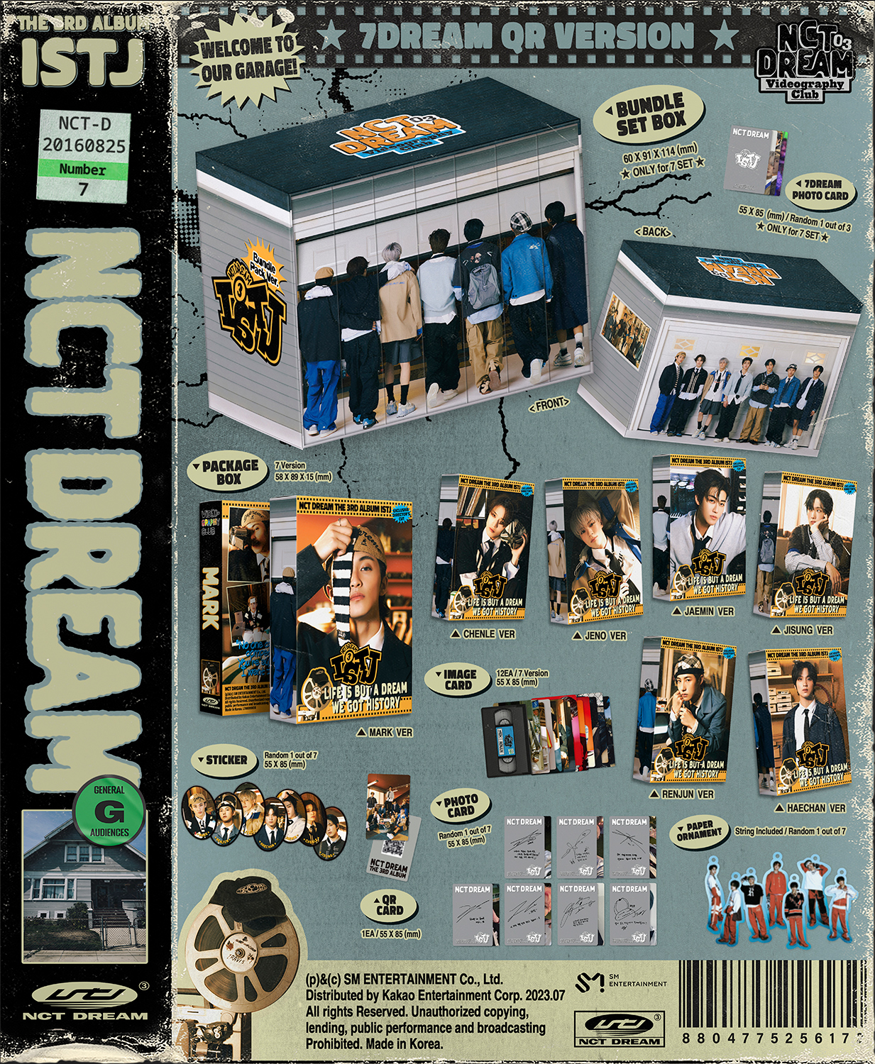 NCT DREAM The 3rd Album『ISTJ』｜mu-mo SHOP