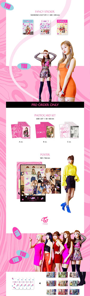 韓国盤 Fancy You 7th Mini Album Cd ランダム発送 Twice Mu Moショップ