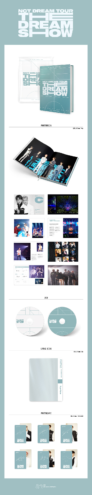 【韓国盤】NCT DREAM TOUR “THE DREAM SHOW” CONCERT PHOTOBOOK & LIVE  ALBUM（PHOTOBOOK＋2CD）